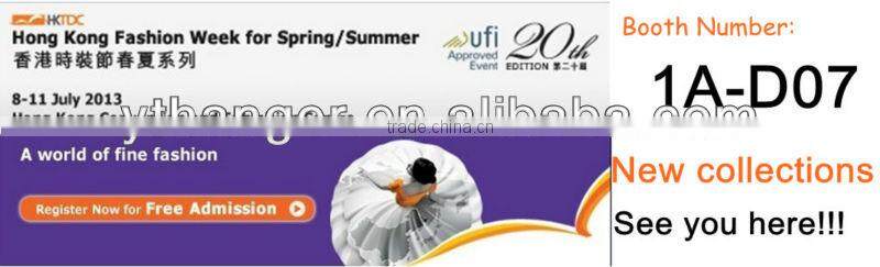 EM1308-002 promotions gift satin hanger classic underwear hanger