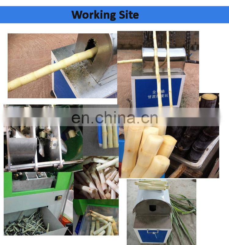 Grande Best Selling Full Stainless Steel Automatic Sugarcane Peeler