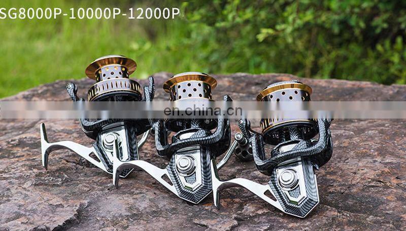 5+1-10+1BB Stainless Steel Ball Bearings 8000-12000 Full Metal 15kg Drag Fishing Equipment Distant Wheel Longcast Spinning Reel
