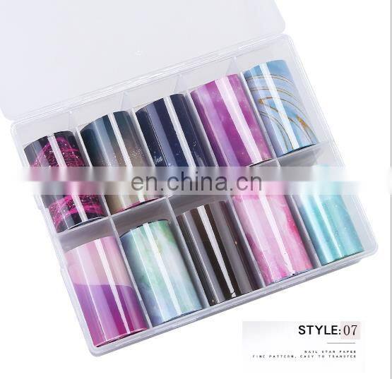 Personal Care Nail Art Fashion False Nails 3d polish nail art stickers