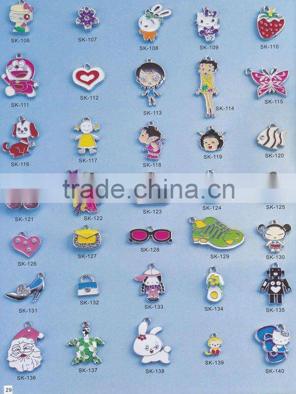 DIY rhinestone letter slide charm ( product catalog 26-30)