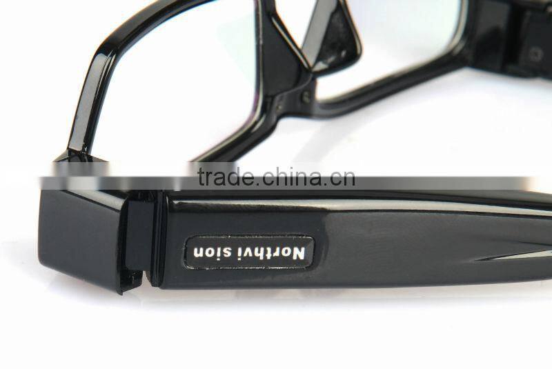 V14 glass camera with 5.0 mega pixels fashionable eyewear glass mini camera
