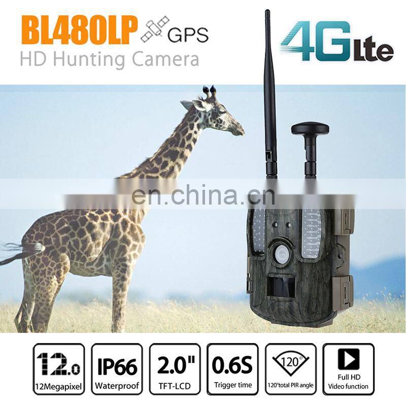 China outdoor 4G trail camera with gps Sim Card Hunting Video Camera