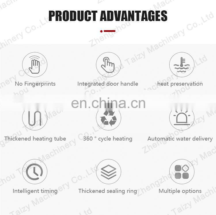Commercial Food Steamer For Restaurant 8 Trays Commercial Food Steamer Machine