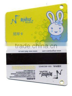 printing club PVC barcode card