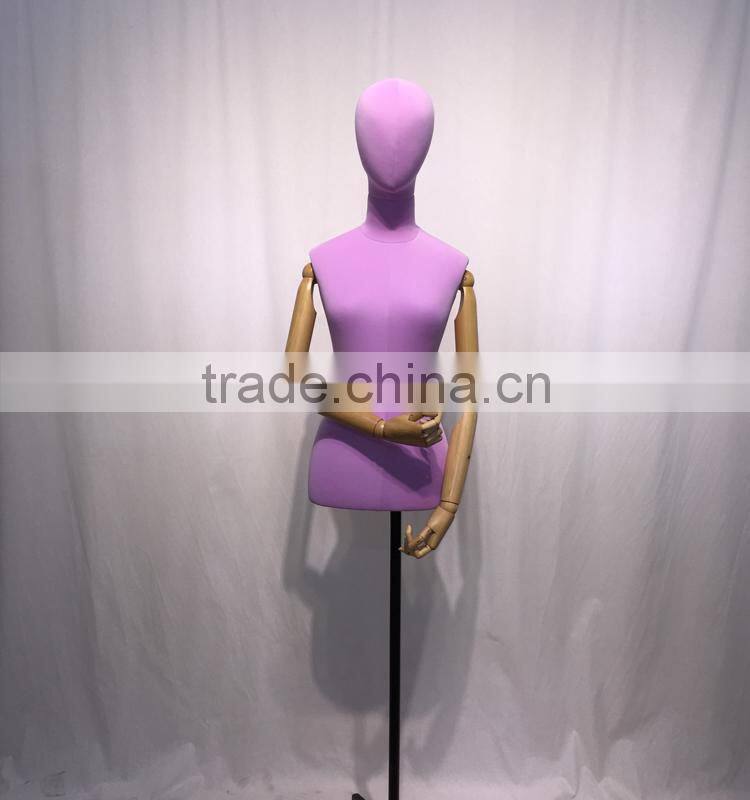 high quality half body torso mannequin