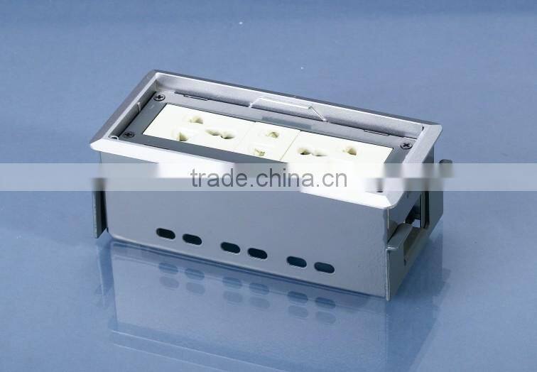 High quality Multi-function rj45 office electric desktop flip table socket