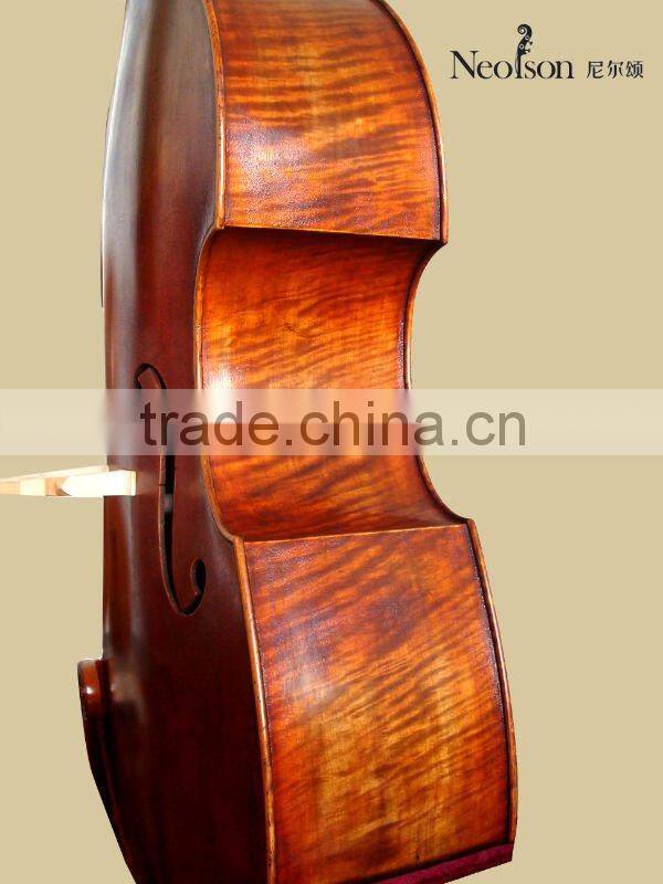 Antique style double bass gamba
