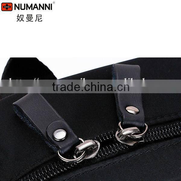 2014 popular best selling waterproof nylon cool black nylon branded laptop bags