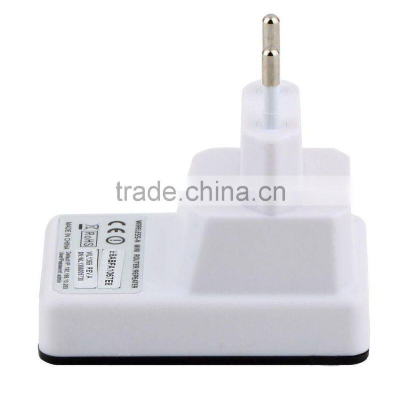 N300 wireless repeater,wireless mini wifi AP,Provides one 10/100Mbps Auto-negotiation Ethernet WLAN ports