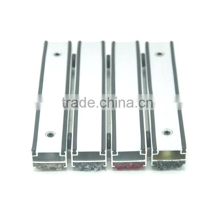 rubber insert aluminum entrance combinated door mat