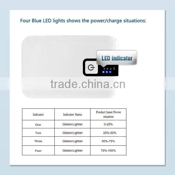 11200mA double usb portable charger power bank with led indicator MP019
