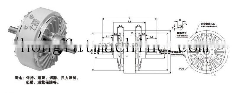 2.5KG Magnetic Power Brake for Slitting Machine