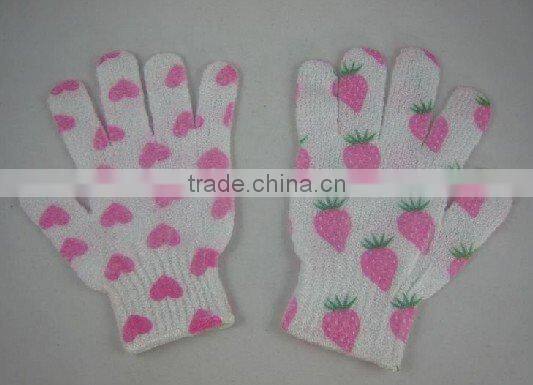 new fashion exfoliating bath scrub peeling glove