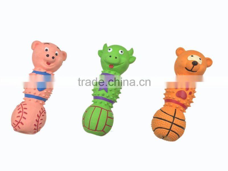 latex squeaky dog toy teether puppy toy dog sex toys