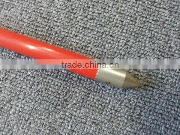 colorful,smooth,strength Surface Treatment and are widely used as plant stakes Application fiberglass support pole