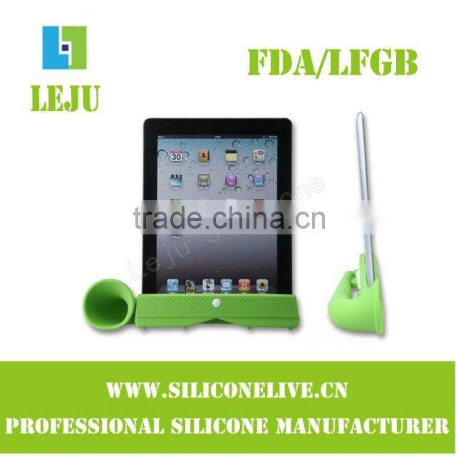 New style silicone portable speakers for iPad 3