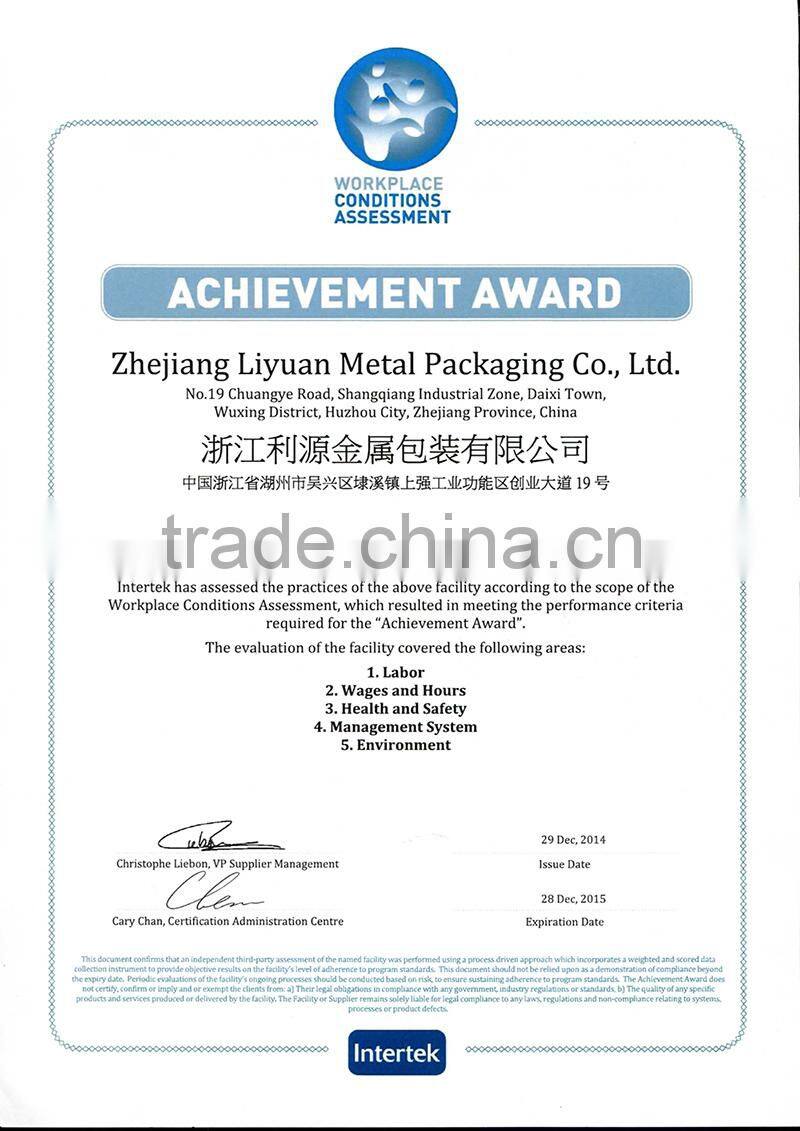 factory direct decorative crafts tin metal buckets pails with lid