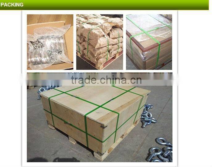 Green Pin Standard Shackle/Bow Shackle with screw collar pin