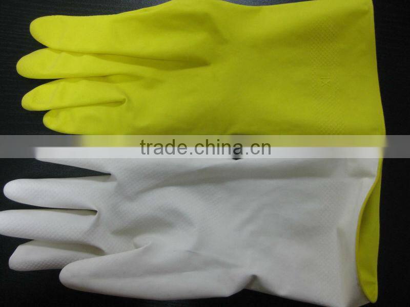rubber household gloves