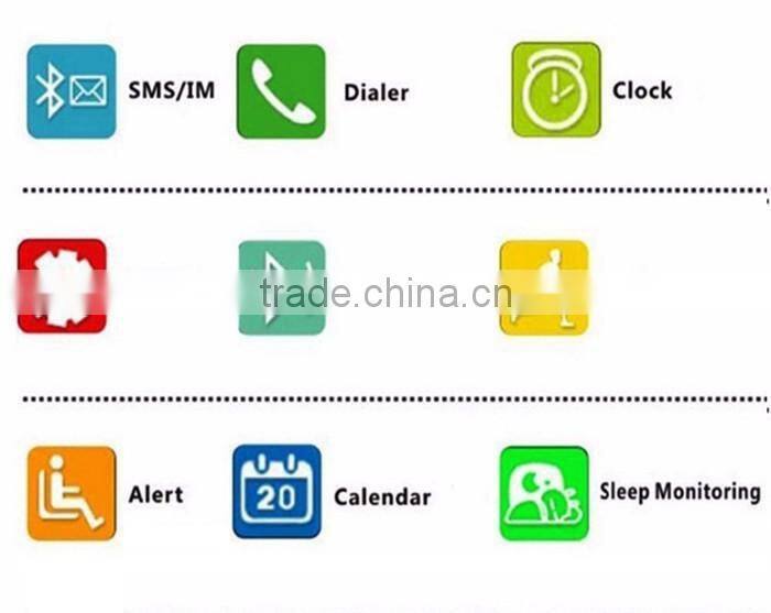 2015 new IP67 waterproof OLED screen Smart Wristband Watches TW07 Bluetooth 4.0 Smartband Sport Bracelet Self Selfie Controller
