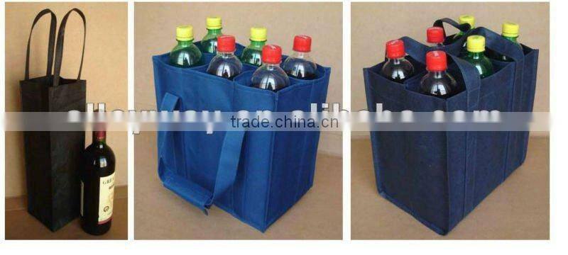 PP non woven promotion wine bag