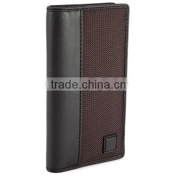 TOP qulity man leather wallet design your own wallet