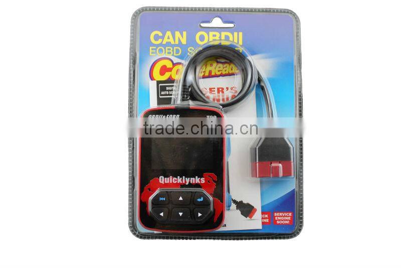 Automotive OBD Diagnostic Code Reader Car Diagnostic Scan Tool OBD2 CAN Code Scanner T20