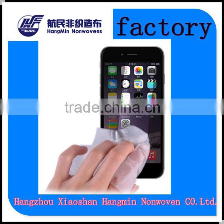 Cell phone /mobile phone cleaning wipes /cleanser for mobile paper