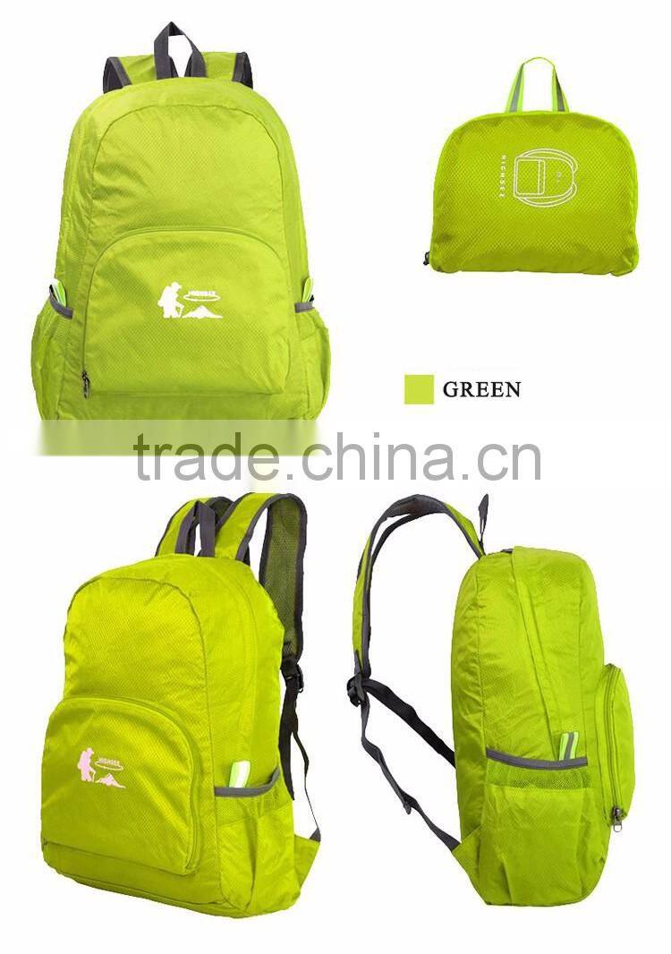 portable receive bag for ultra light backpack with can be fold