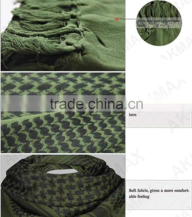 olive green hijab scarf brocade