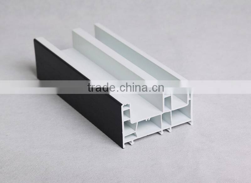 88 ASA surface pvc profile pvc co-extrusion profile
