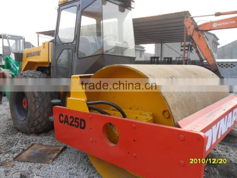 used good condition compactors DYNAPAC CA25D in cheap price for sale