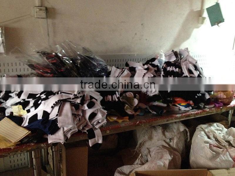 Cotton spandex cheap long thermal soccer socks kids