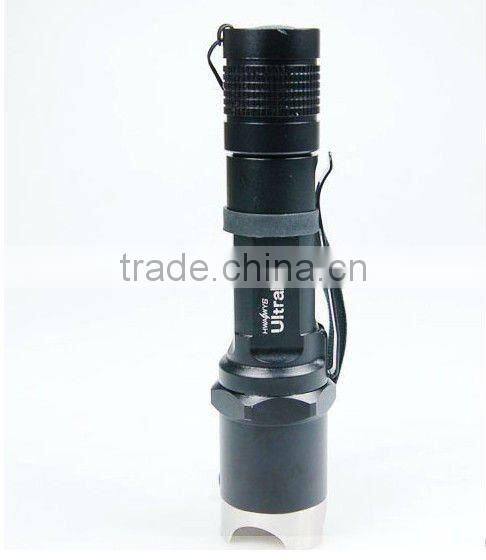 UltraFire C1 MC-E 3-Mode Warm White LED Flashlight with Stainless Steel Head (1 x 18650)