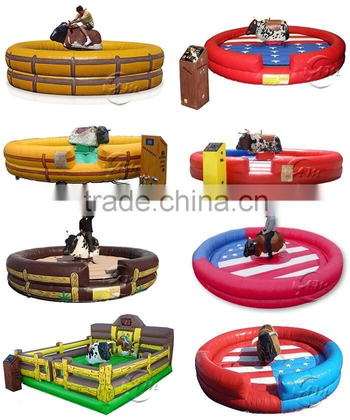 Hot sale inflatable bull ride,price mechanical bull for sale