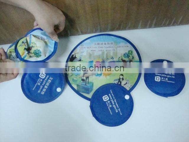 New Stylish Flying Disc Foldable Frisbee With Nylon Mini Pouch For Beach Sport Game