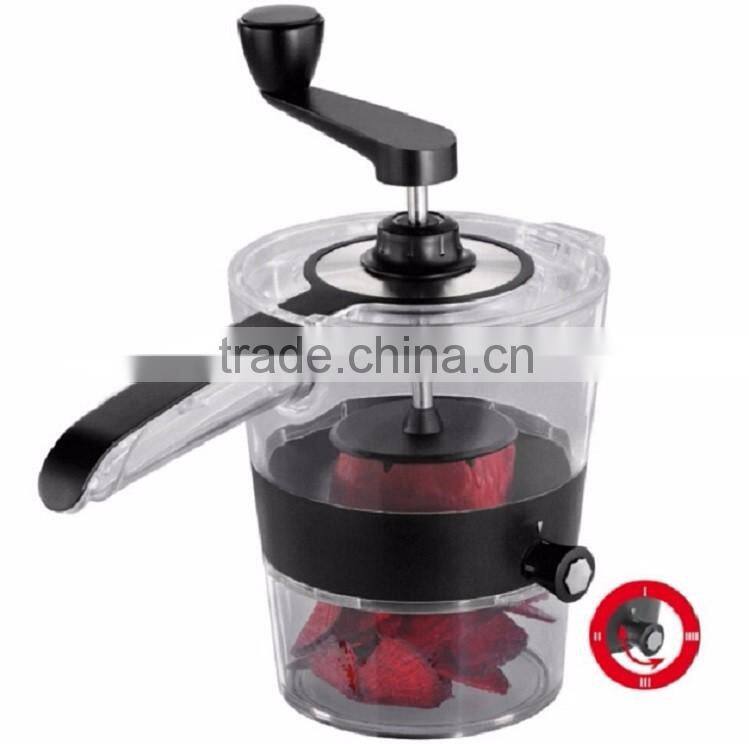 2016 Arrival Stainless Steel Spiral Cutter Mini Vegetable Fruit Spiral Slicer