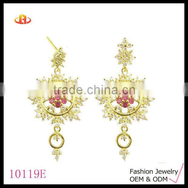 Fashion Gold Plated Silver Jewellery Set, Wholesale Jewellery