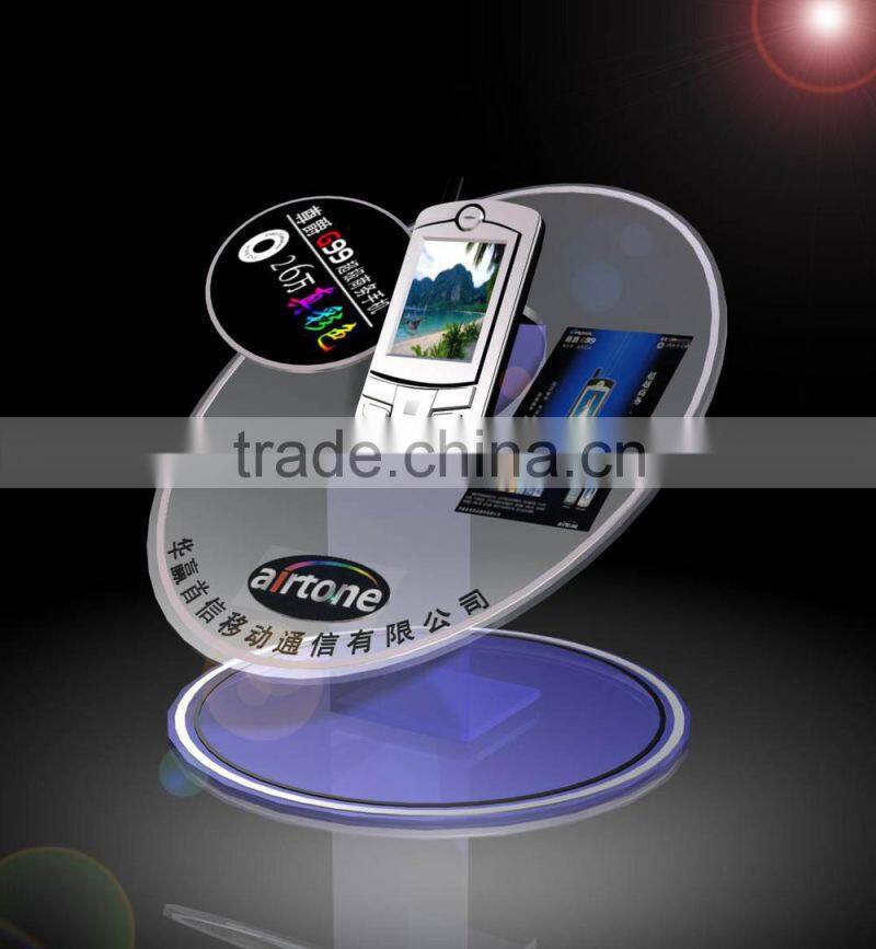 Useful transparent acrylic mobile phone display stand