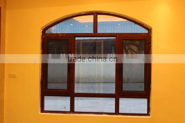 New style aluminum arc window design