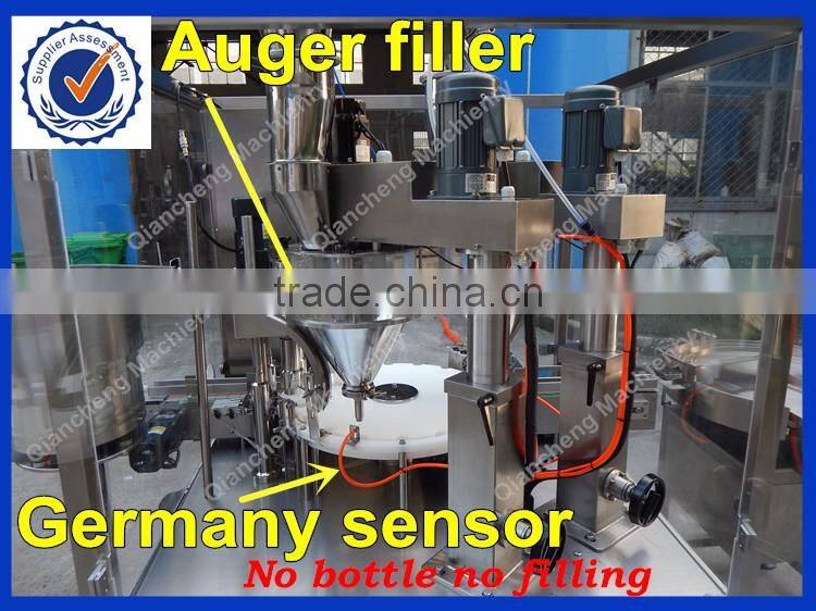 Free shipping automatic powder filling machine,pet bottle powder filling line