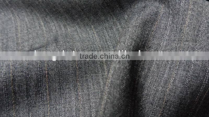 viscose and polyester stripe coat pant men suit