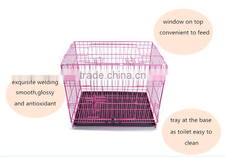 thickened steel wire metal pet cage dog cage