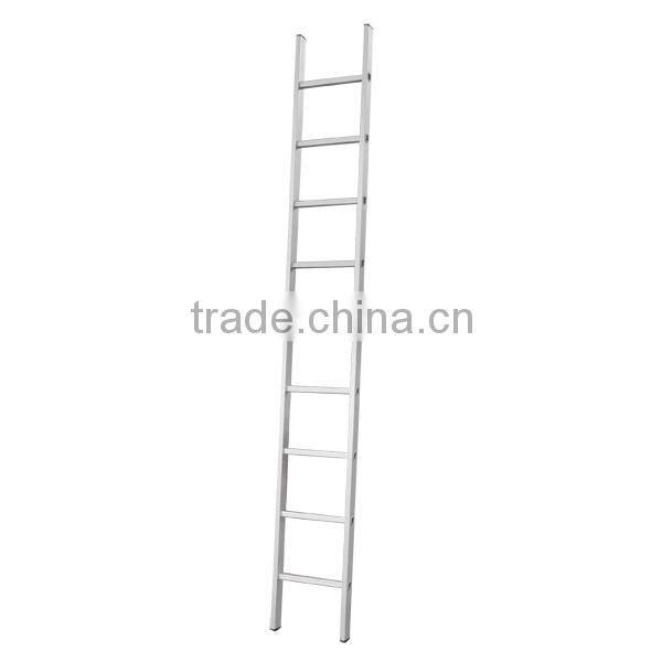 One-section step single straight aluminum ladder