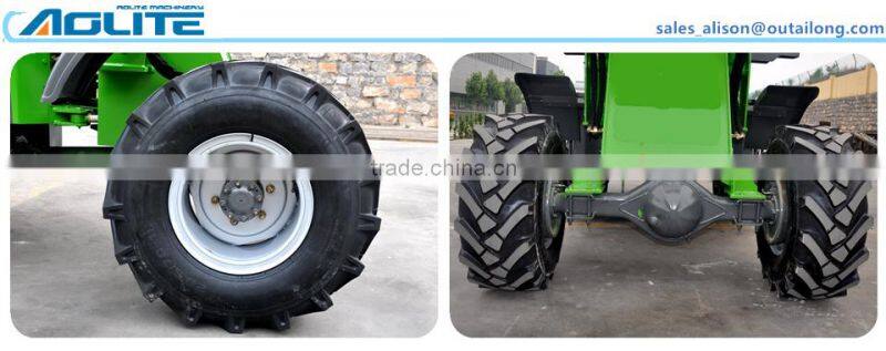 snow tyre wheel loader with pallet fork with competitive price