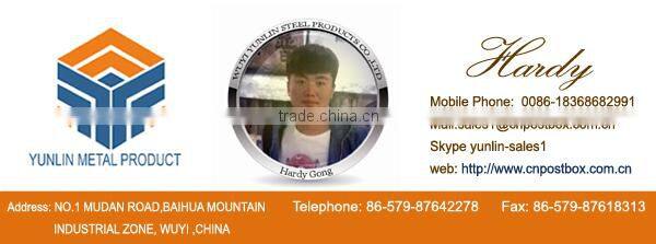 Fashion mailbox flags and mailbox nameplates with storage mailbox