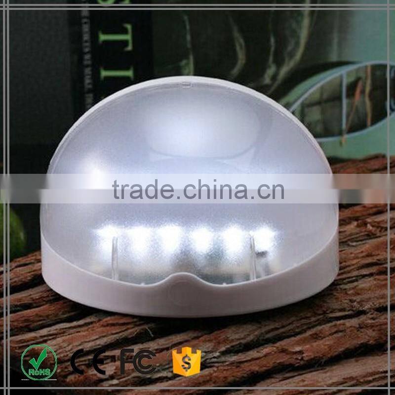 new solar fence light outdoor gutter garden yard wall pathway LED Light