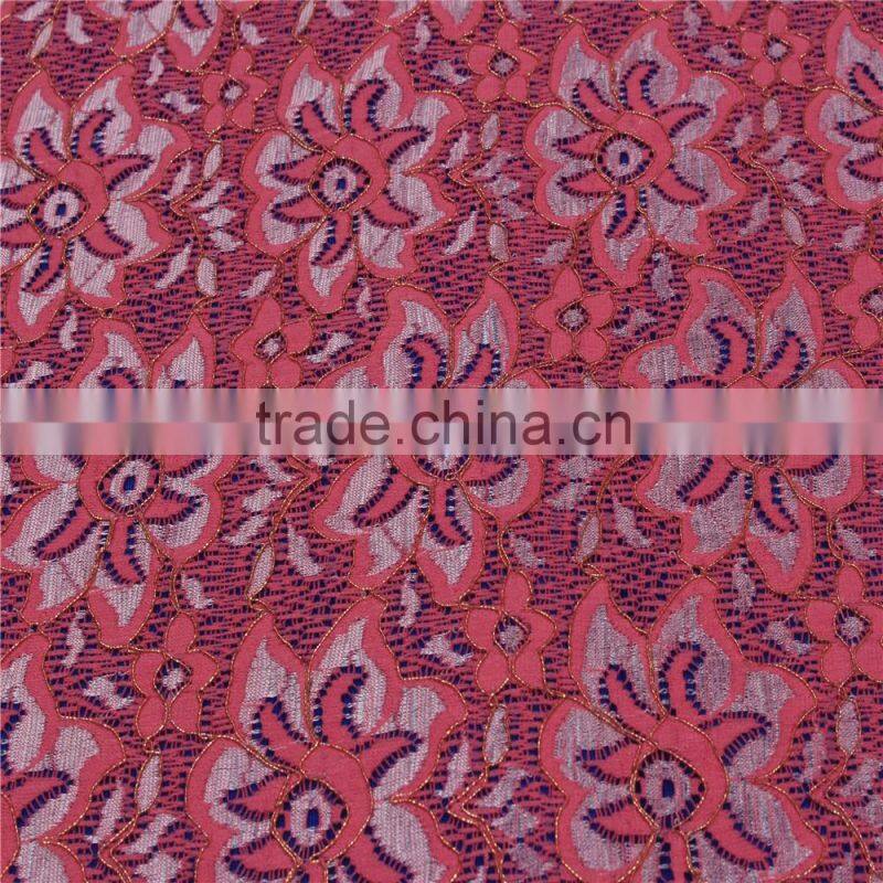 Fresh,cute,natural stretch lace fabric