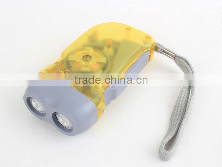 Goread hand crack dynamo flashlight